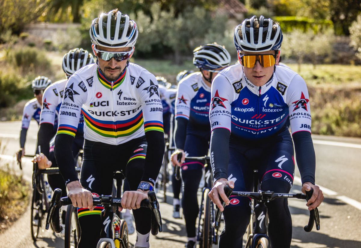 Quick-Step Alpha Vinyl and Castelli: Performance clothing