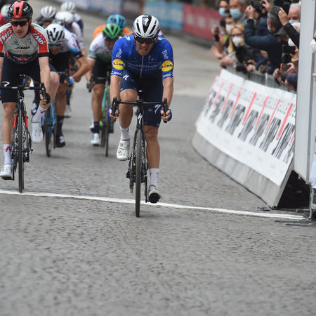 27-03-2021 Settimana Internazionale Coppi E Bartali; Tappa 05 Forli - Forli; 2021, Deceuninck - Quick Step; 2021, Ineos Grenadiers; Archbold, Shane; Hayter, Ethan; Forli; 