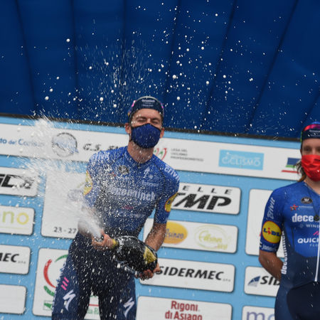 27-03-2021 Settimana Internazionale Coppi E Bartali; Tappa 05 Forli - Forli; 2021, Deceuninck - Quick Step; Honore, Mikkel Frolich; Archbold, Shane; Forli; 