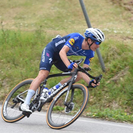 27-03-2021 Settimana Internazionale Coppi E Bartali; Tappa 05 Forli - Forli; 2021, Deceuninck - Quick Step; Honore, Mikkel Frolich; Rocca Delle Caminate; 