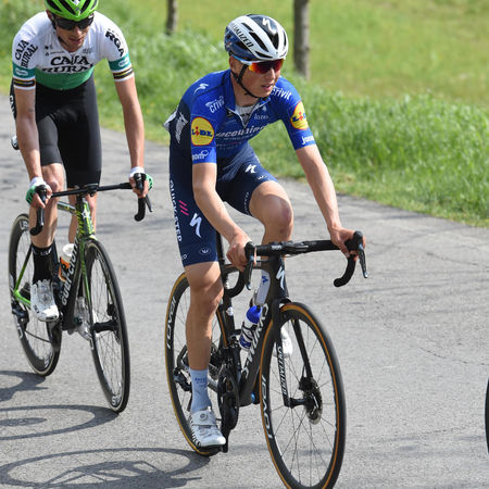 27-03-2021 Settimana Internazionale Coppi E Bartali; Tappa 05 Forli - Forli; 2021, Deceuninck - Quick Step; Vansevenant, Mauri; Rocca Delle Caminate; 