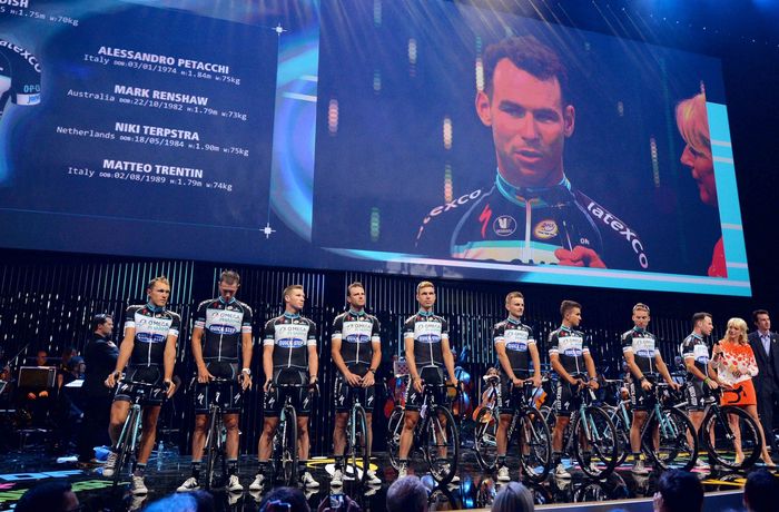 Tour de France - team presentation