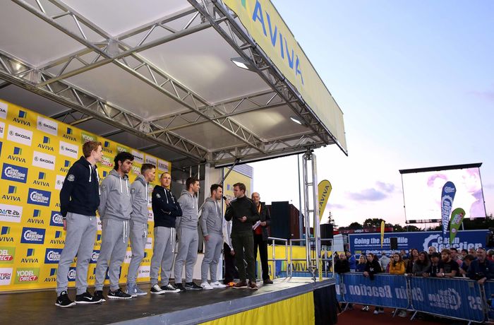 Tour of Britain - team presentation