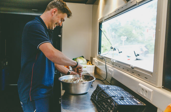 #TDF2016: Etixx - Quick-Step`s kitchen