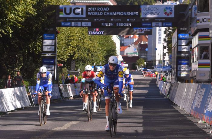 World Championships Bergen - Training TTT
