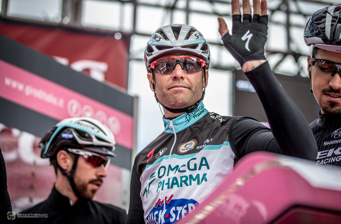 Petacchi tijdens Giro d`Italia