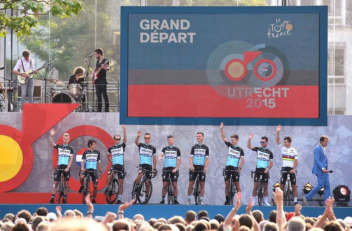 Tour de France - team presentation