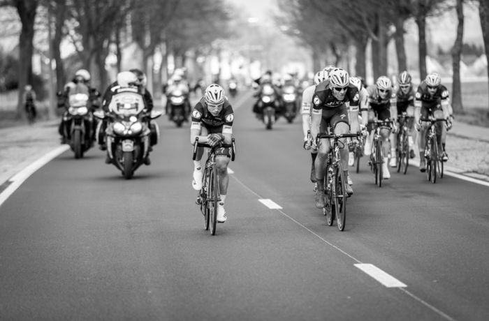 Etixx - Quick-Step during E3 Harelbeke