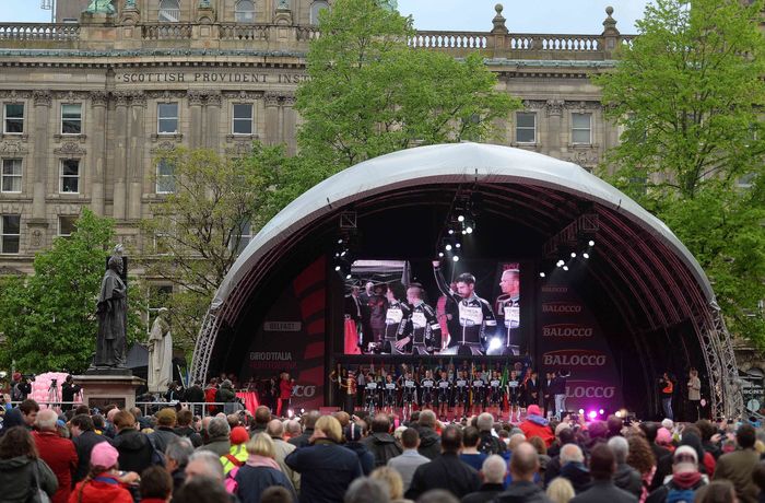 Giro d`Italia - team presentation