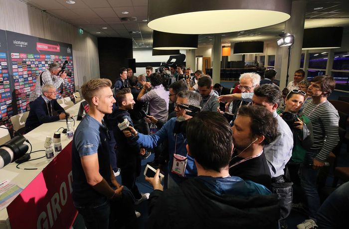 Giro d`Italia - press conference