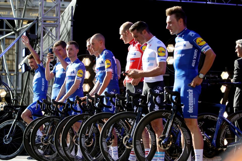 Tour de France - team presentation