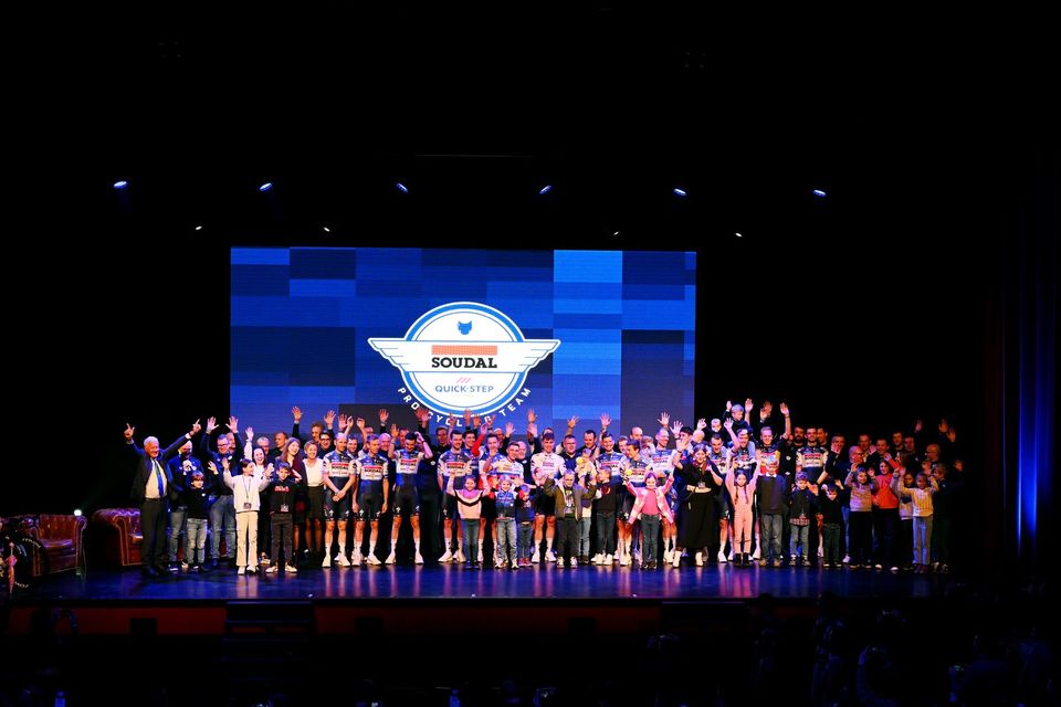 Team presentation in Plopsaland De Panne