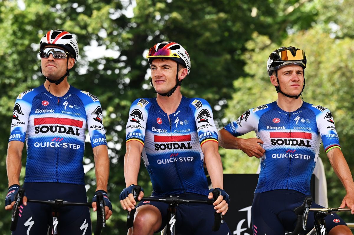 Tour de France stage 1 Soudal QuickStep Pro Cycling Team