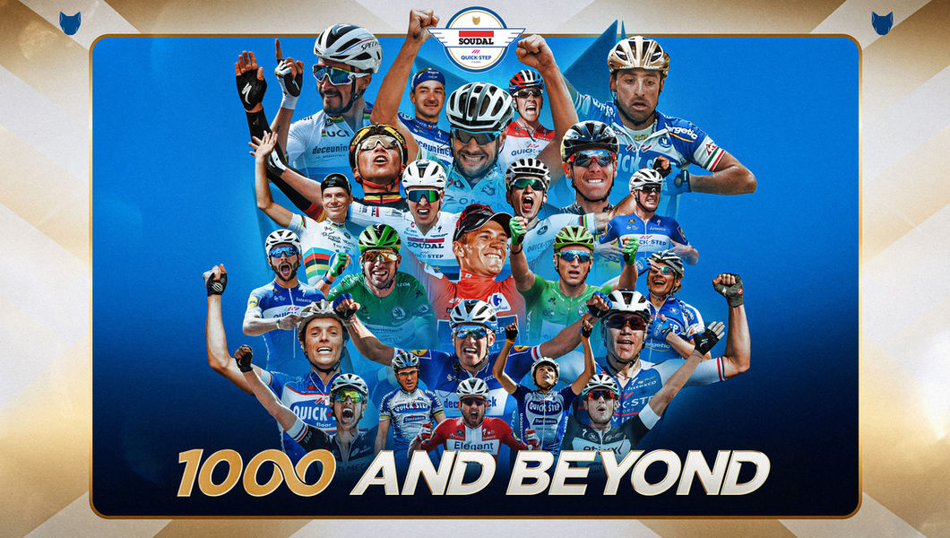 Soudal Quick-Step celebrates 1000 victories