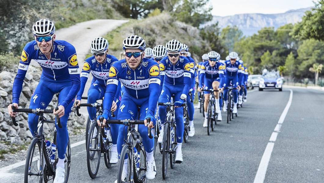 Quick-Step Floors Cycling Team en 6d Sports Nutrition partners in 2018