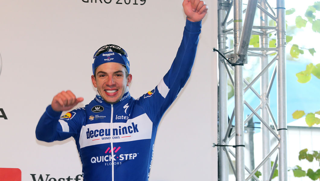 Alvaro Hodeg wins rain-soaked Münsterland Giro