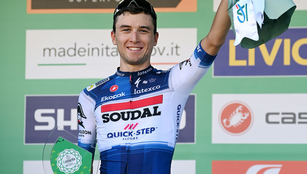 Unbelievable Bagioli takes second in Il Lombardia