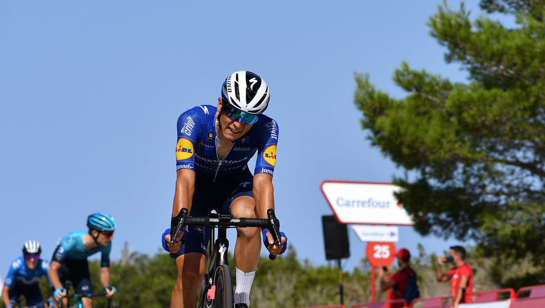 Bagioli impresses on tough La Vuelta finish