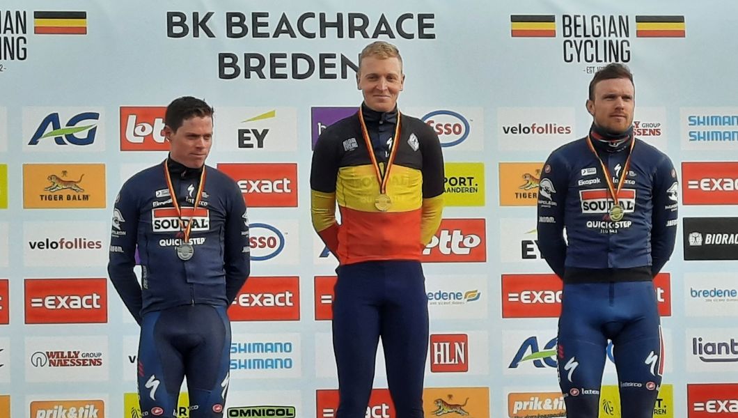 Merlier nieuwe Belgisch kampioen Beachrace
