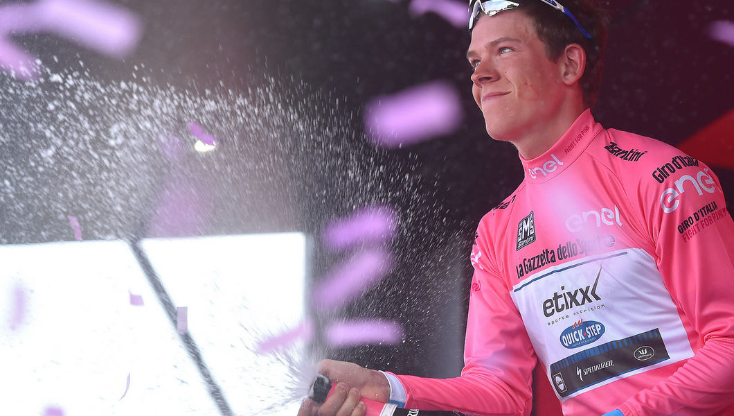 Jungels retains Giro d’Italia overall lead