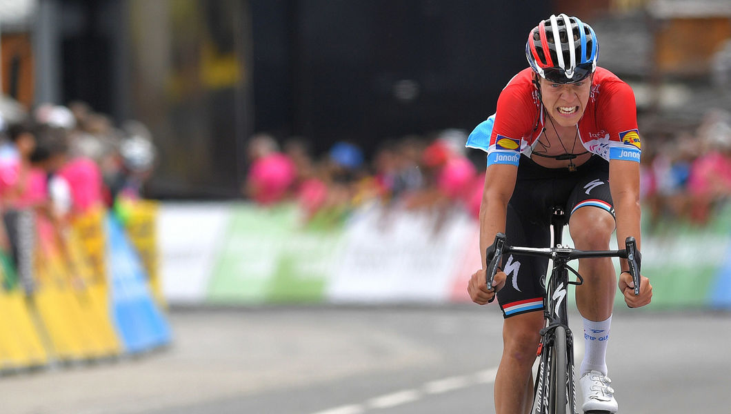 Jungels fights to the line on brutal Dauphiné stage