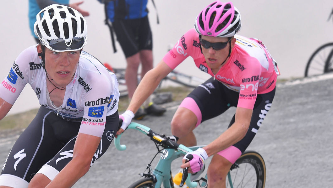 Giro: Jungels schuift plekje op in klassement