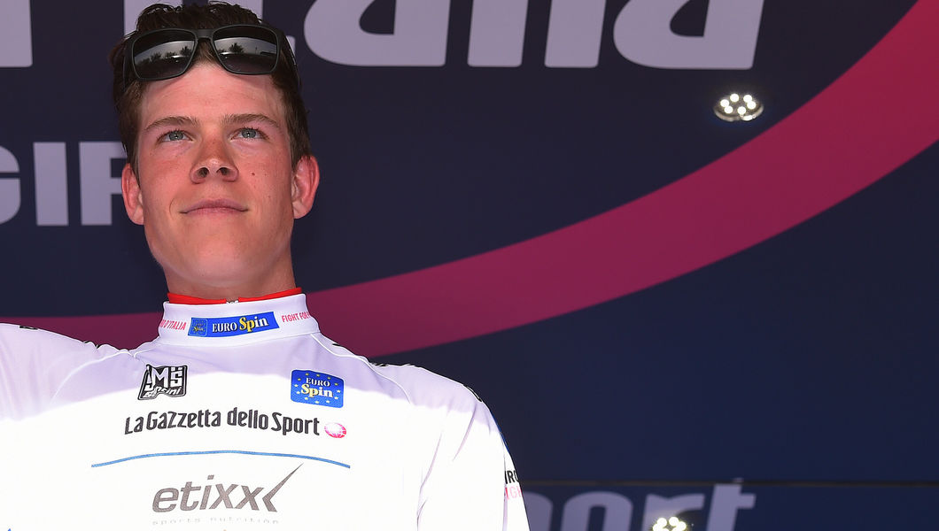 Jungels takes the white jersey at the Giro d’Italia