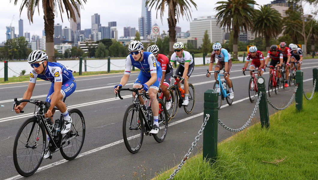 Quick-Step Floors actief tijdens Cadel Evans Race