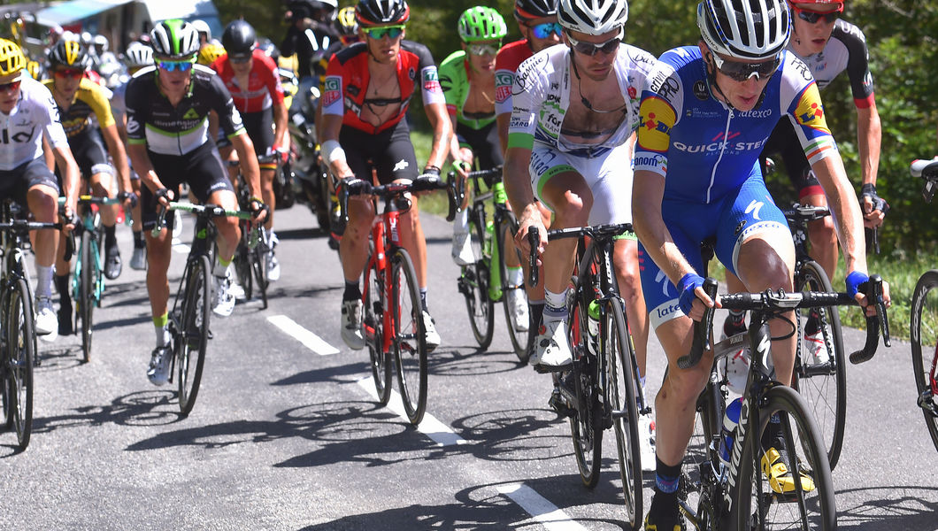 Dan Martin schuift op in het klassement