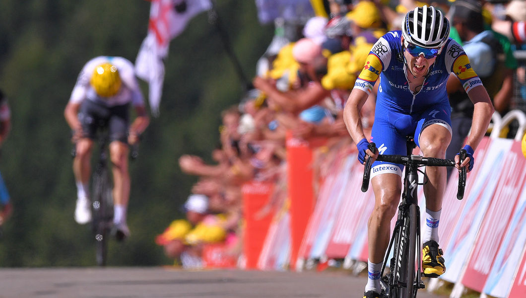 Tour de France: Dan Martin rides to second on Planche des Belles Filles