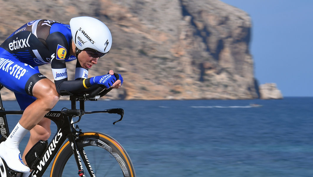 Vuelta a España: Lampaert 4e in tijdrit, De La Cruz ongelukkig
