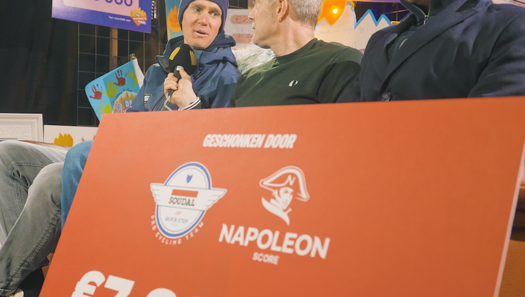 Napoleon and Soudal Quick-Step help cyclists raise over €7000 for De Warmste Week