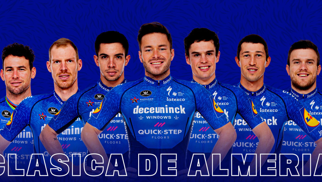 Deceuninck – Quick-Step selectie Clasica de Almeria