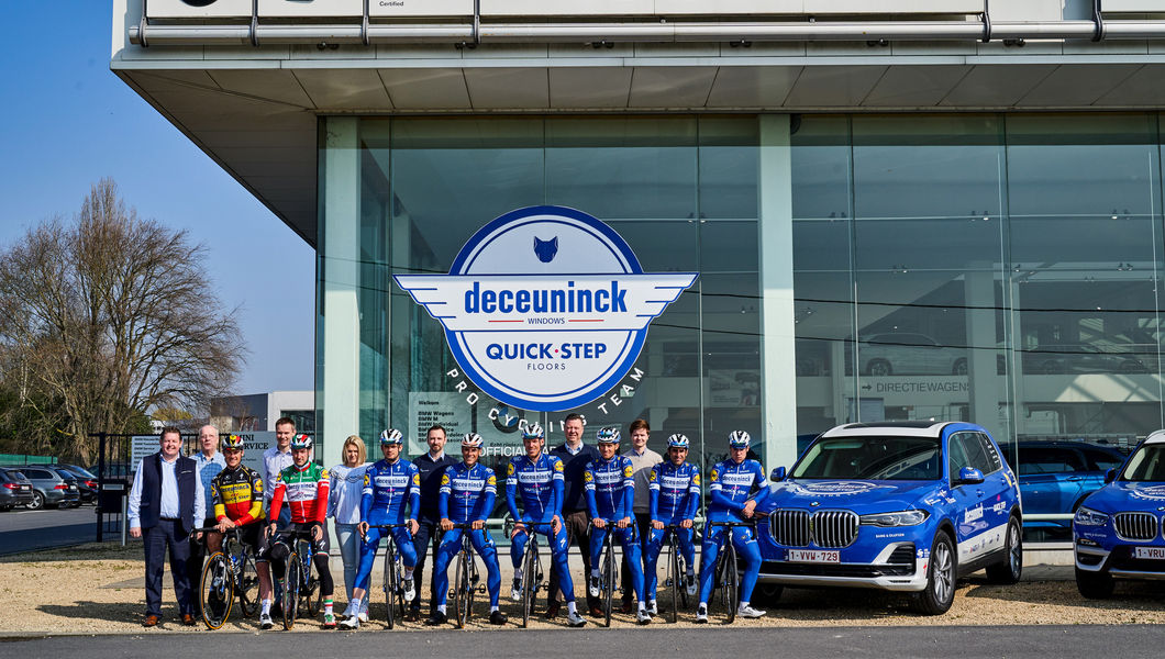 Deceuninck – Quick-Step visit Le Couter BMW Dealership