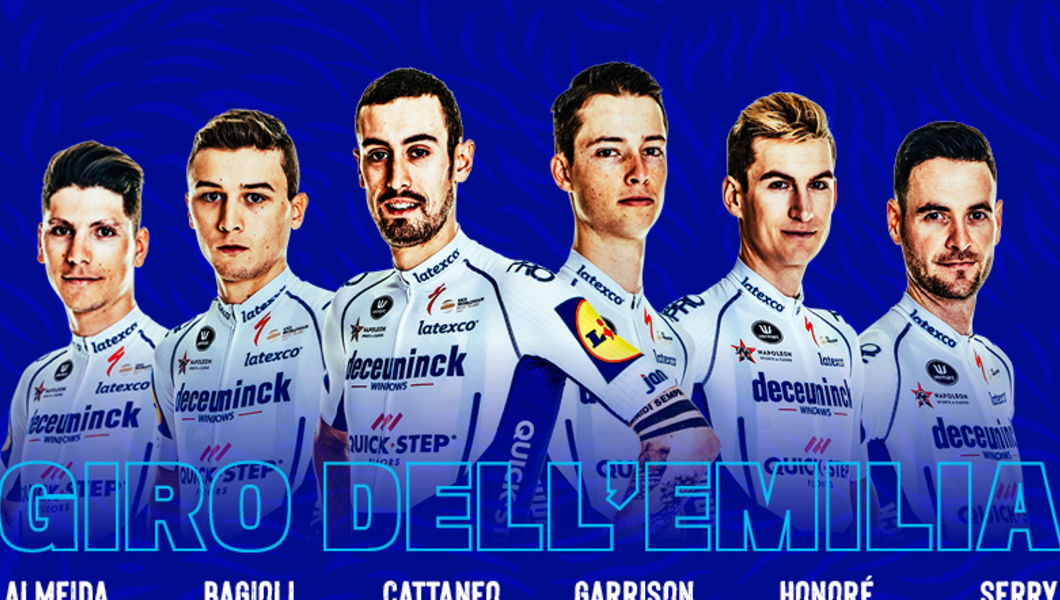 Deceuninck – Quick-Step selectie Giro dell’Emilia