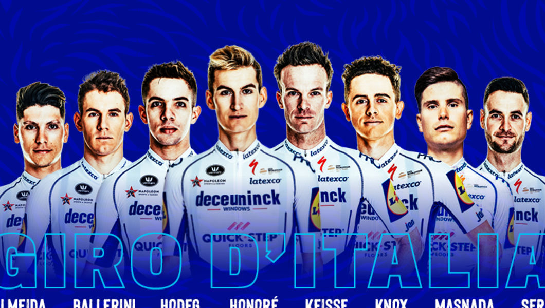 Deceuninck – Quick-Step to Giro d’Italia