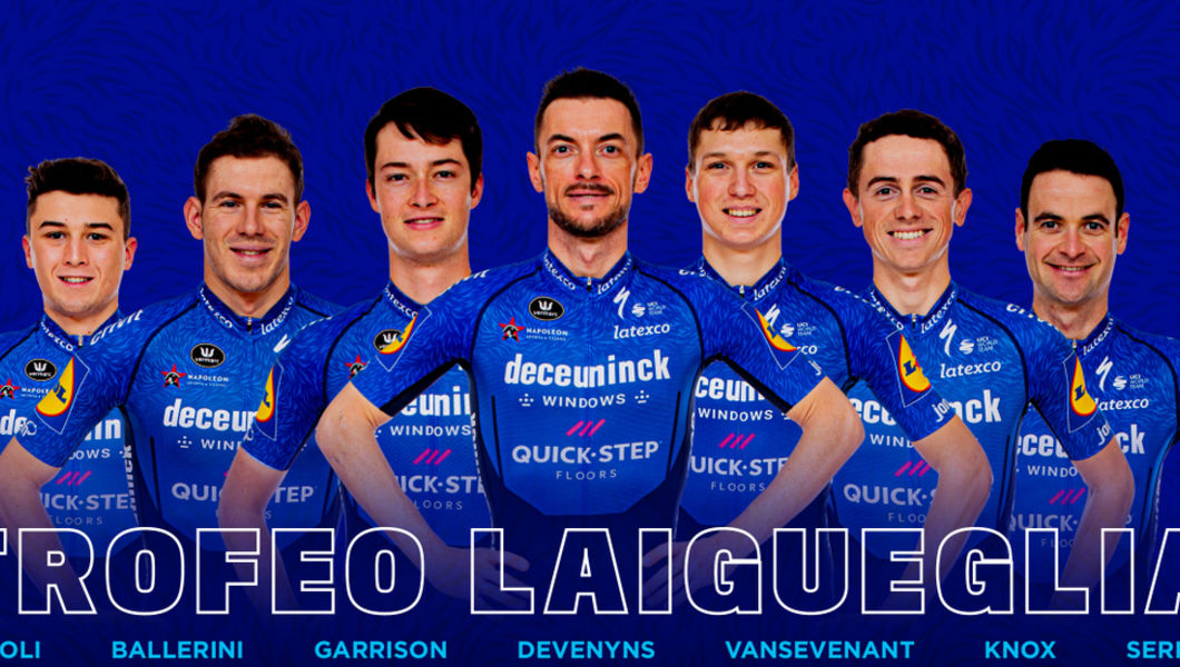 Deceuninck – Quick-Step to Trofeo Laigueglia