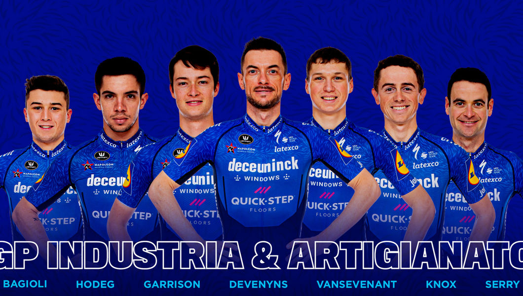 Deceuninck – Quick-Step to GP Industria & Artigianato