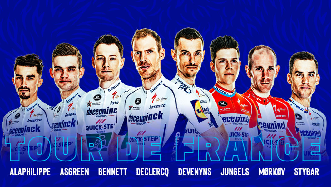 Deceuninck – Quick-Step selectie Tour de France