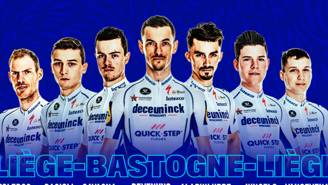 Deceuninck – Quick-Step to Liège–Bastogne–Liège