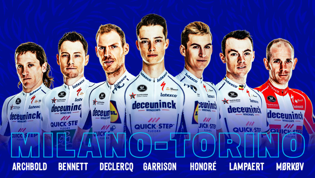 Deceuninck – Quick-Step to Milano-Torino