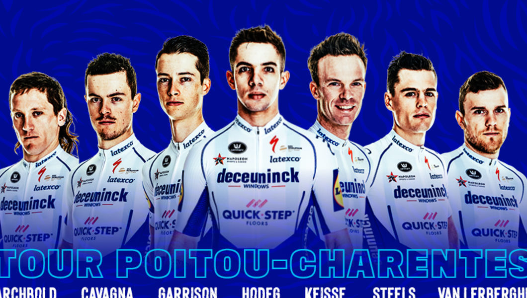 Deceuninck – Quick-Step selectie Tour Poitou-Charentes