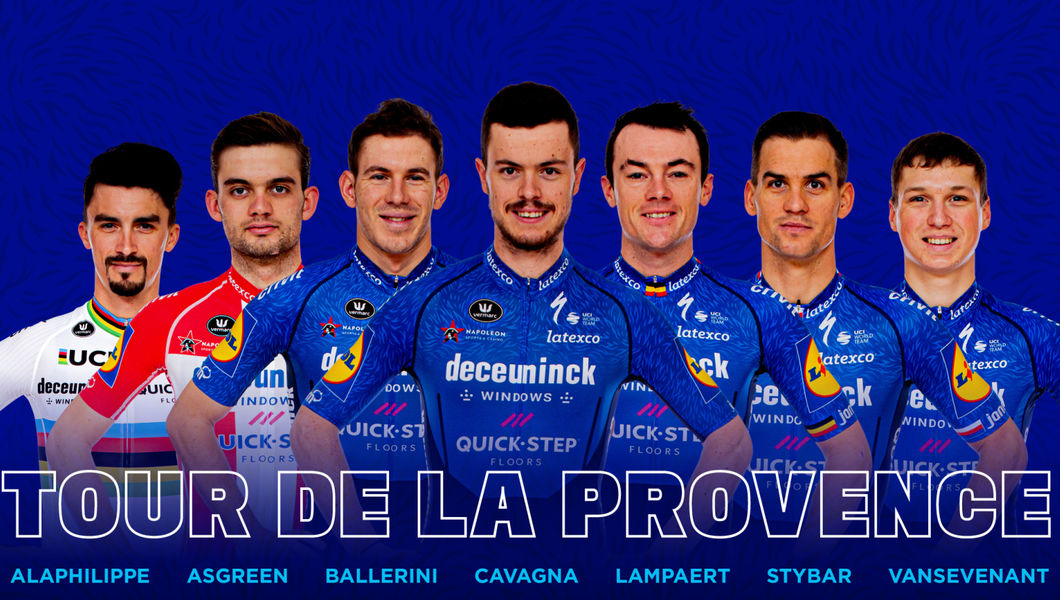 Deceuninck – Quick-Step start seizoen in Tour de la Provence