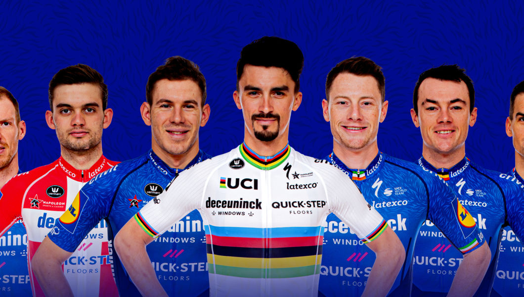 Deceuninck – Quick-Step selectie Milano-Sanremo