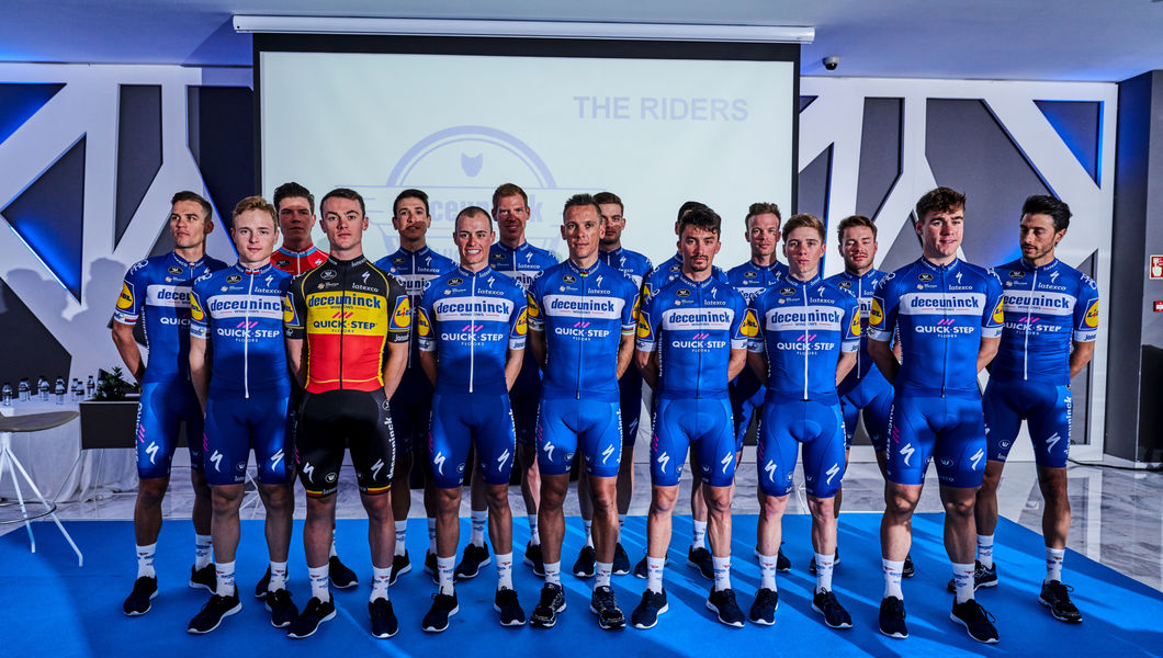 Deceuninck – Quick-Step launch new season in Calpe