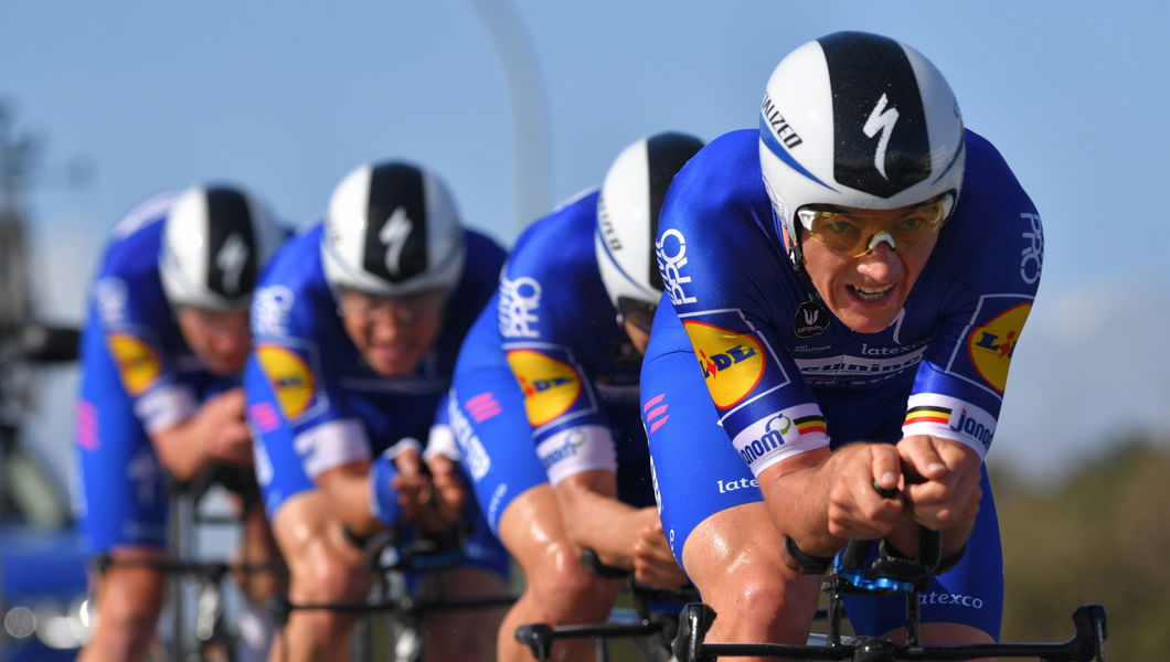 Tirreno-Adriatico: Strong ride of Deceuninck – Quick-Step on rain-soaked roads