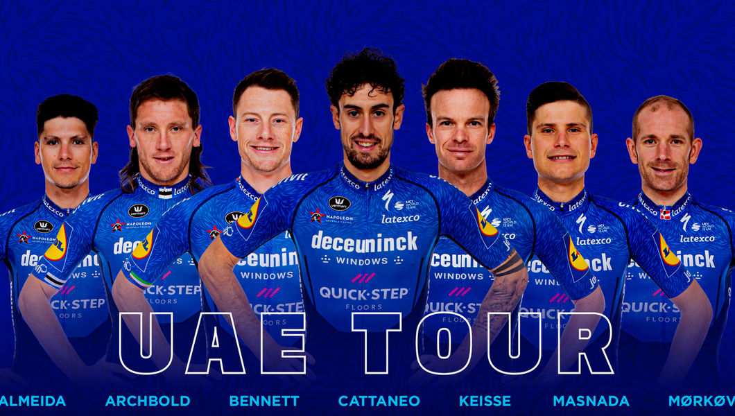 Deceuninck – Quick-Step selectie UAE Tour