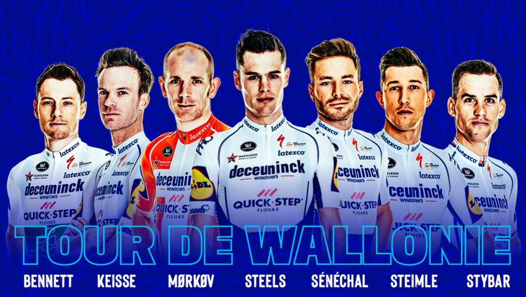 Deceuninck – Quick-Step selectie Tour de Wallonie