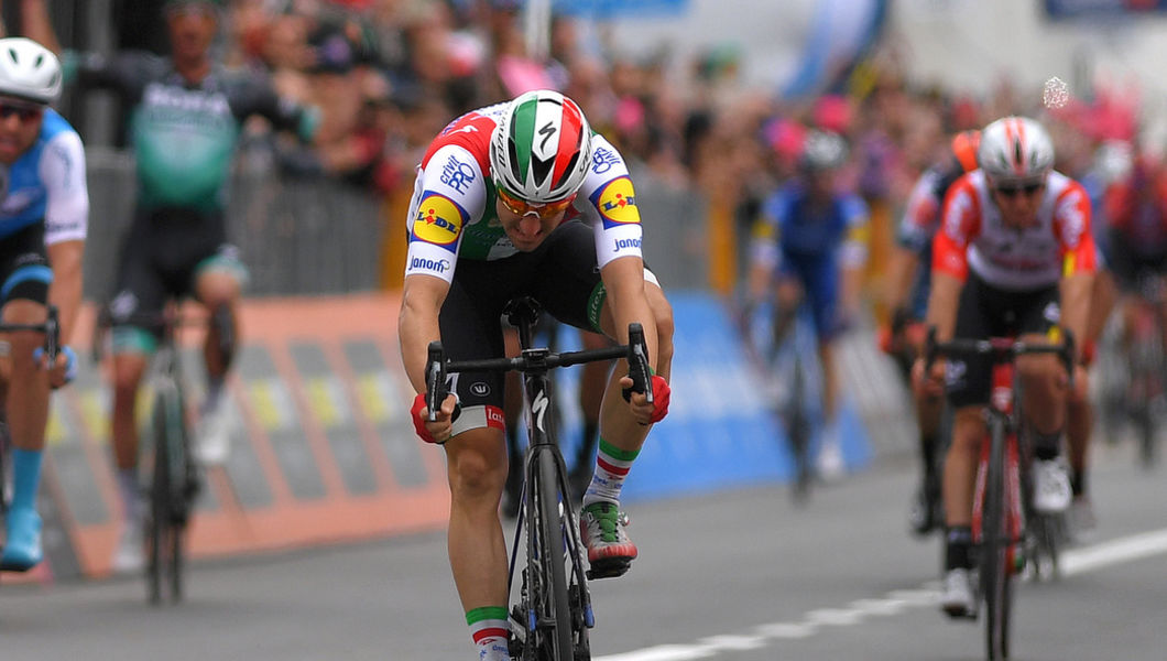 Eerste podiumplaats voor Viviani in 102e Giro d’Italia