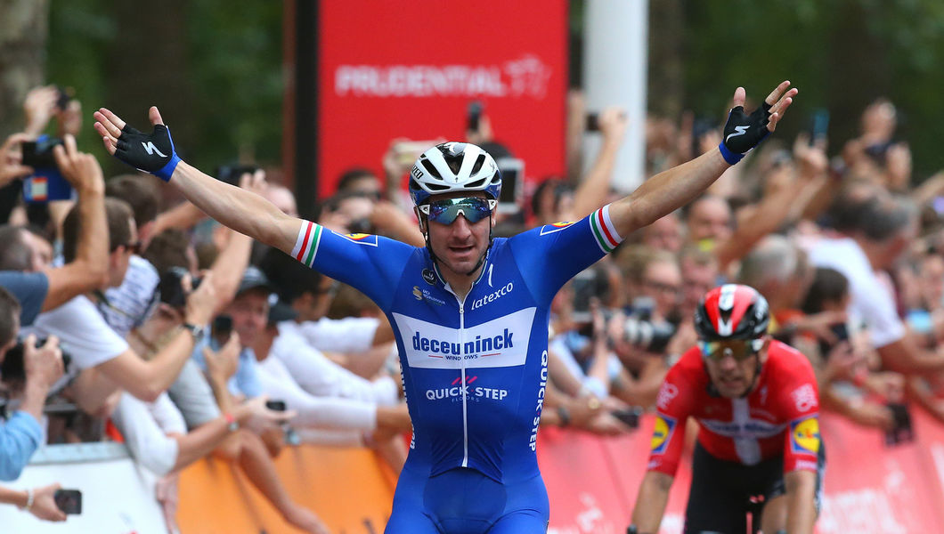 Elia Viviani wins RideLondon-Surrey Classic